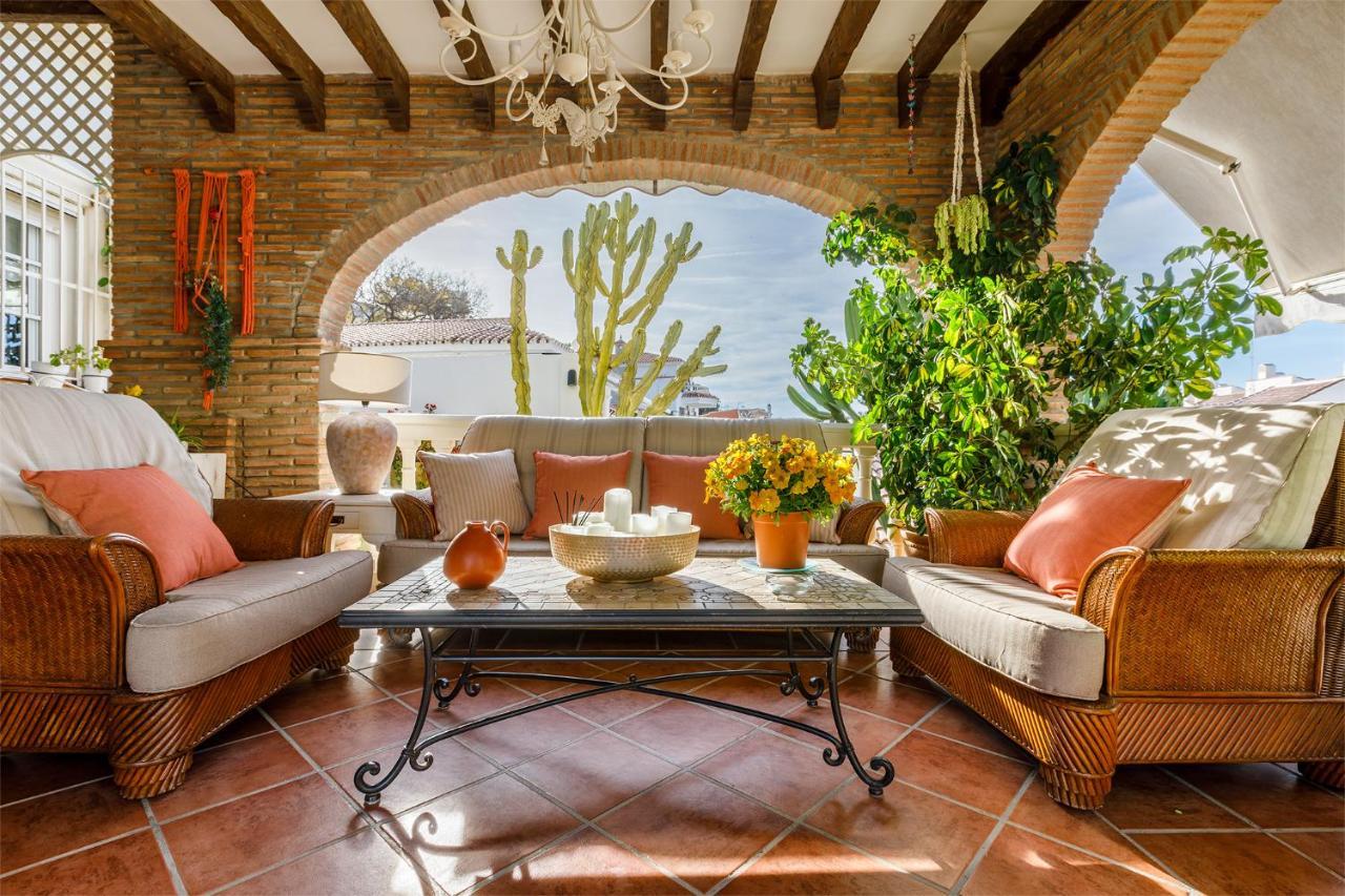 Villa La Orilla Benajarafe Bagian luar foto