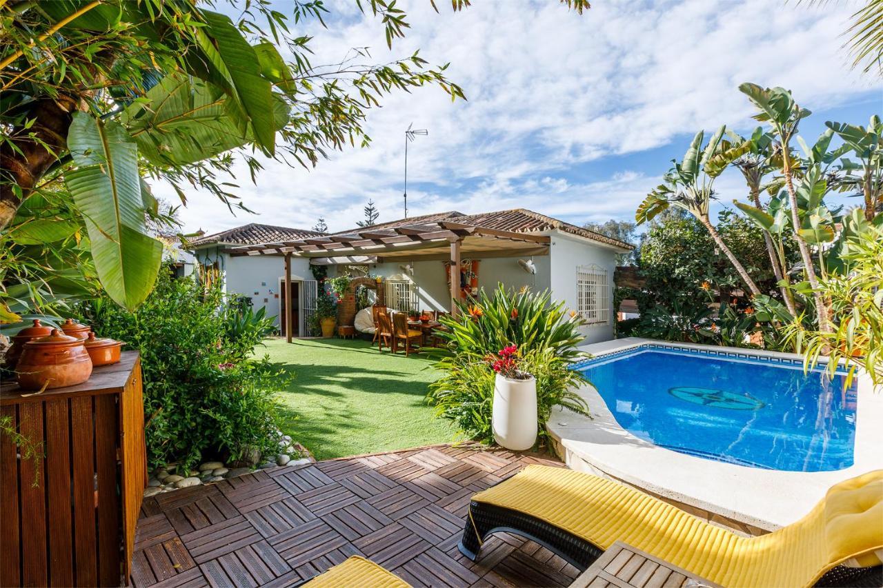 Villa La Orilla Benajarafe Bagian luar foto