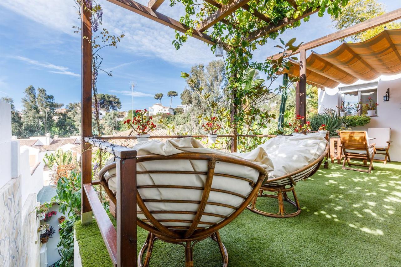 Villa La Orilla Benajarafe Bagian luar foto