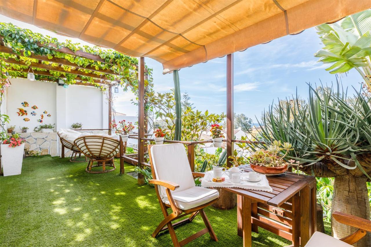 Villa La Orilla Benajarafe Bagian luar foto